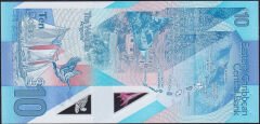 Doğu Karayipler 10 Dolar 2019 Çil Polimer