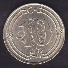 2018 Yılı 10 Kuruş