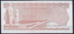 6.EMİSYON 3.TERTİP 20 LİRA H10 299098 ÇİLALTI