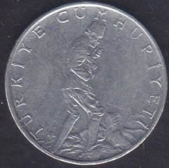 1974 Yılı 2.5 Lira Çok Temiz (Ters)
