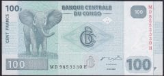 Kongo 100 Frank 2007 Çil (MD) Pick 98a