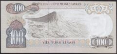 6.Emisyon 2.Tertip 100 Lira F58 195895 Çilaltı