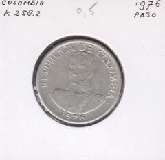 Kolombiya 1 Peso 1976