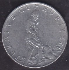 1970 Yılı 2.5 Lira Çok Temiz (Düz)