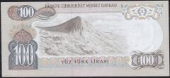 6.Emisyon 2.Tertip 100 Lira F49 381672 Çilaltı