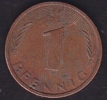Almanya 1 Pfennig 1978 J