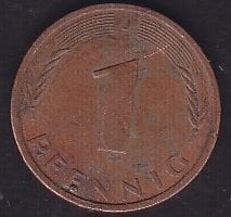Almanya 1 Pfennig 1978 J
