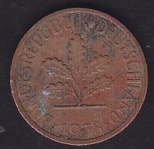Almanya 1 Pfennig 1978 J