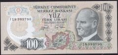6.Emisyon 2.Tertip 100 Lira I18 383790 Çilaltı Çil