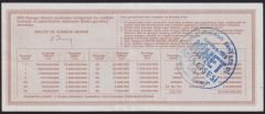 1992 9 Mayıs Beşte Bir Bilet - H Serisi