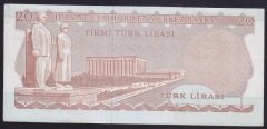 6.EMİSYON 3.TERTİP 20 LİRA H05 449782 ÇÇT ÇİLALTI