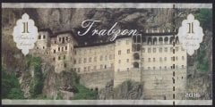 ÖZEL BASKI 1 TRABZON LİRASI  - HOLOGRAMLI - EMNİYET ŞERİTLİ