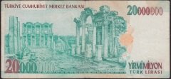 7.EMİSYON 20 000 000 LİRA B06 305504 ÇOK TEMİZ