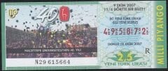 2007 9 Ekim Çeyrek Bilet - R Serisi