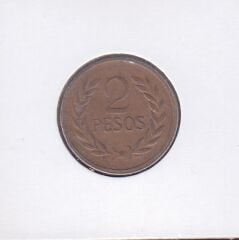 Kolombiya 2 Pesos 1981