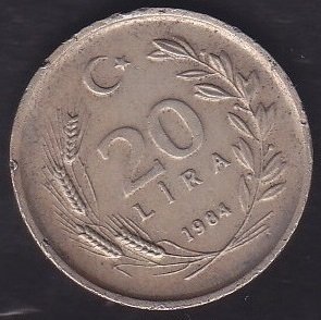 1984 YILI 20 LİRA eski paralar nereye satılır
