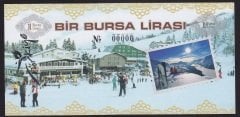 ÖZEL BASKI 1 BURSA LİRASI - HOLOGRAMLI - EMNİYET ŞERİTLİ
