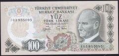 6.Emisyon 2.Tertip 100 Lira I03 955095 Çilaltı Çil