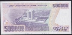 7.EMİSYON 4.TERTİP 500000 LİRA I13 169981 ÇİLALTI ÇİL
