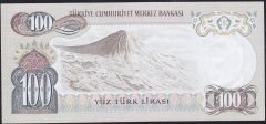 6.Emisyon 2.Tertip 100 Lira I02 822193 Çilaltı Çil
