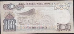 6.Emisyon 2.Tertip 100 Lira H85 905767 Çok Temiz