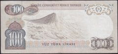 6.Emisyon 1.Tertip 100 Lira B35 246031 Çok Temiz+