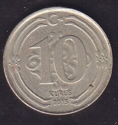 2015 Yılı 10 Kuruş