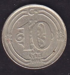 2015 Yılı 10 Kuruş