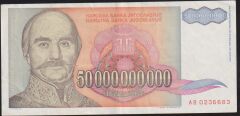 Yugoslavya 50000000000 Dinar 1993 Çok Çok Temiz