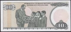 7.Emisyon 2.Tertip 10 Lira E78 654490 Ççt Çilaltı