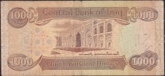 Irak 1000 Dinar 2013 Çok Temiz