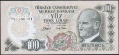 6.Emisyon 2.Tertip 100 Lira H82 288021 Çilaltı Çil