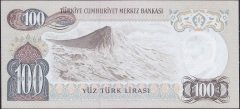 6.Emisyon 3.Tertip 100 Lira J16 512728 Çil