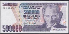 7.EMİSYON 4.TERTİP 500000 LİRA I50 419209 ÇİLALTI ÇİL