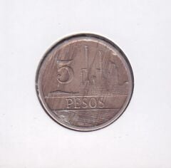 Kolombiya 5 Pesos 1980