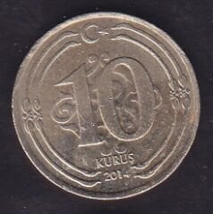 2014 Yılı 10 Kuruş