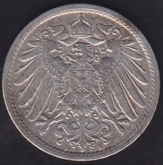 Almanya 10 Pfennig 1908 A