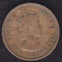 Hong Kong 10 Cent 1959