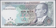 7.EMİSYON 4.TERTİP 10000 LİRA K24 979063 ÇİLALTI ÇİL