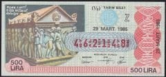 1985 29 Mart Yarım Bilet - Z Serisi