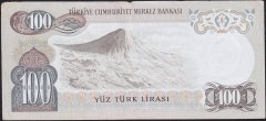6.Emisyon 1.Tertip 100 Lira B28 344100 Çok Temiz+