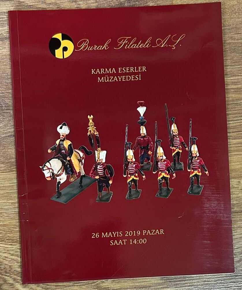 Burak Filateli Müzayede Kataloğu 26 Mayıs 2019 Resimli 55 Sayfa