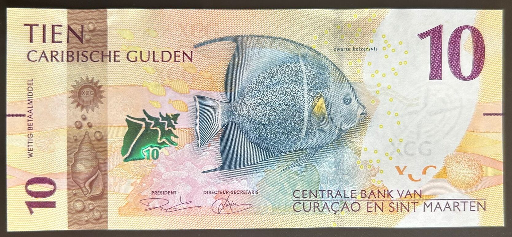 Curacao 10 Gulden 2025 Çil Pick 1