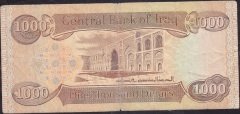 Irak 1000 Dinar 2013 Temiz