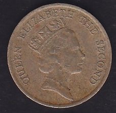 Hong Kong 10 Cent 1989