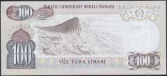 6.Emisyon 2.Tertip 100 Lira H76 687855 Çilaltı