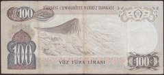 6.Emisyon 1.Tertip 100 Lira B20 306350 Çok Temiz+
