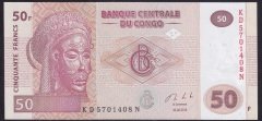 Kongo 50 Frank 2013 Çil