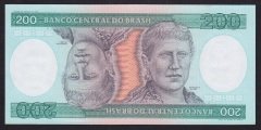 BREZİLYA 200 CRUZEİROS 1981 ÇİL - 10 ADET SERİ TAKİPLİ