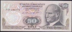 6.EMİSYON 1.TERTİP 50 LİRA F10 196701 ÇİLALTI
